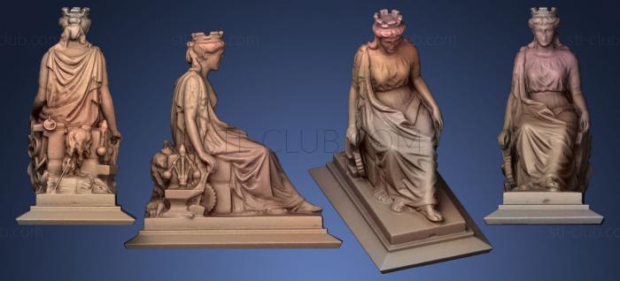 3D model Lady Baltimore (STL)